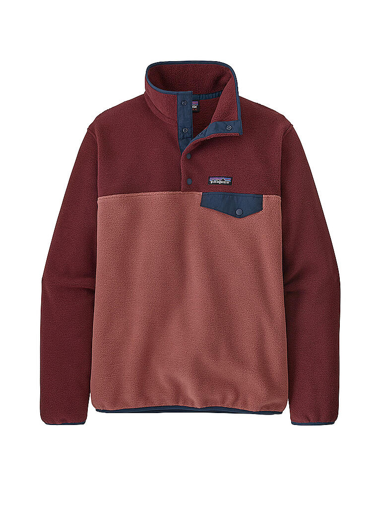 PATAGONIA Damen Fleecepullover Synchilla Snap T rosa